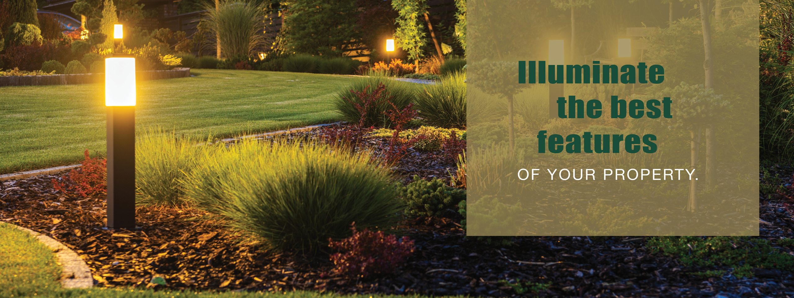 US Lawn and Landscape Outdoor Lighting Services